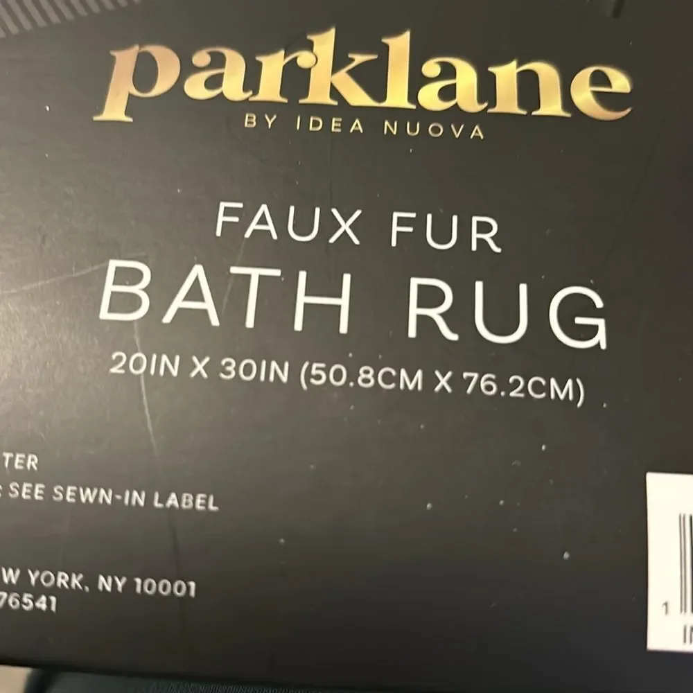 Parklane Luxury Faux Fur Bath rug rug 20